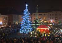 Rozsvícení vánočního stromu s Mikulášem - Mohelnice