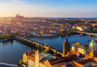 Vyhlídkový let nad historickým centrem Prahy