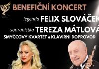 Benefiční koncert Felixe Slováčka a Terezy Mátlové