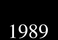1989 – Pád železné opony