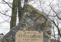 Pomník Záviše z Falkenštejna, Hluboká nad Vltavou