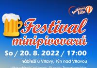 Festival minipivovarů - Vltavotýnské kulturní léto 2022