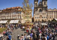 Velikonoční trhy na Staroměstském náměstí v Praze 