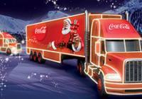 Vánoční kamion Coca Cola v Brně