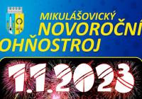 Novoroční ohňostroj - Mikulášovice