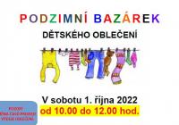 Bazárek dětského oblečení - Praha Kbely