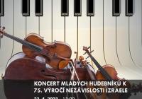 Koncert mladých hudebníků k 75. výročí nezávislosti Izraele