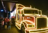 Vánoční kamion Coca Cola - Ústí nad Labem