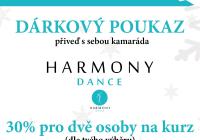 Vánoční vouchery do tanečního studia Harmony Dance
