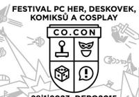 CO.CON - Festival komiksu, PC her, deskovek a cosplay