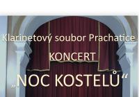 Koncert Noc Kostelů - Klarinetový soubor Prachatice