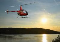 Let vrtulníkem nad Brněnskou přehradu 