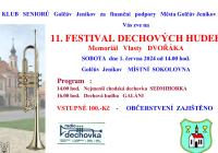 11. Festival dechových hudeb Golčův Jeníkov