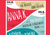 Kunštátské kulturní léto 2024: The Beatles, ABBA revival,  Anna K. 