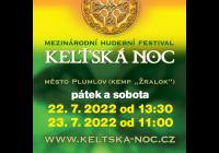 Keltská noc 2022 Plumlov Mezinárodní hudební festival