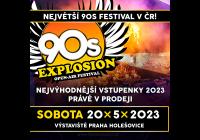 90s Explosion open-air festival Praha 2023 Největší 90s festival v ČR!
