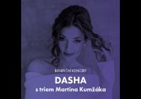 Dasha s triem Martina Kumžáka Benefiční koncert