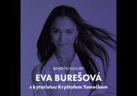Eva Burešová s kytaristou Benefiční koncert
