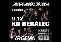 Arakain + Argema Křest nového CD