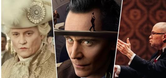 Filmové a seriálové tipy, týden #40: Loki znovu ve víru času, Johnnyho návrat na plátna i sci-fi koncert FILMharmonie